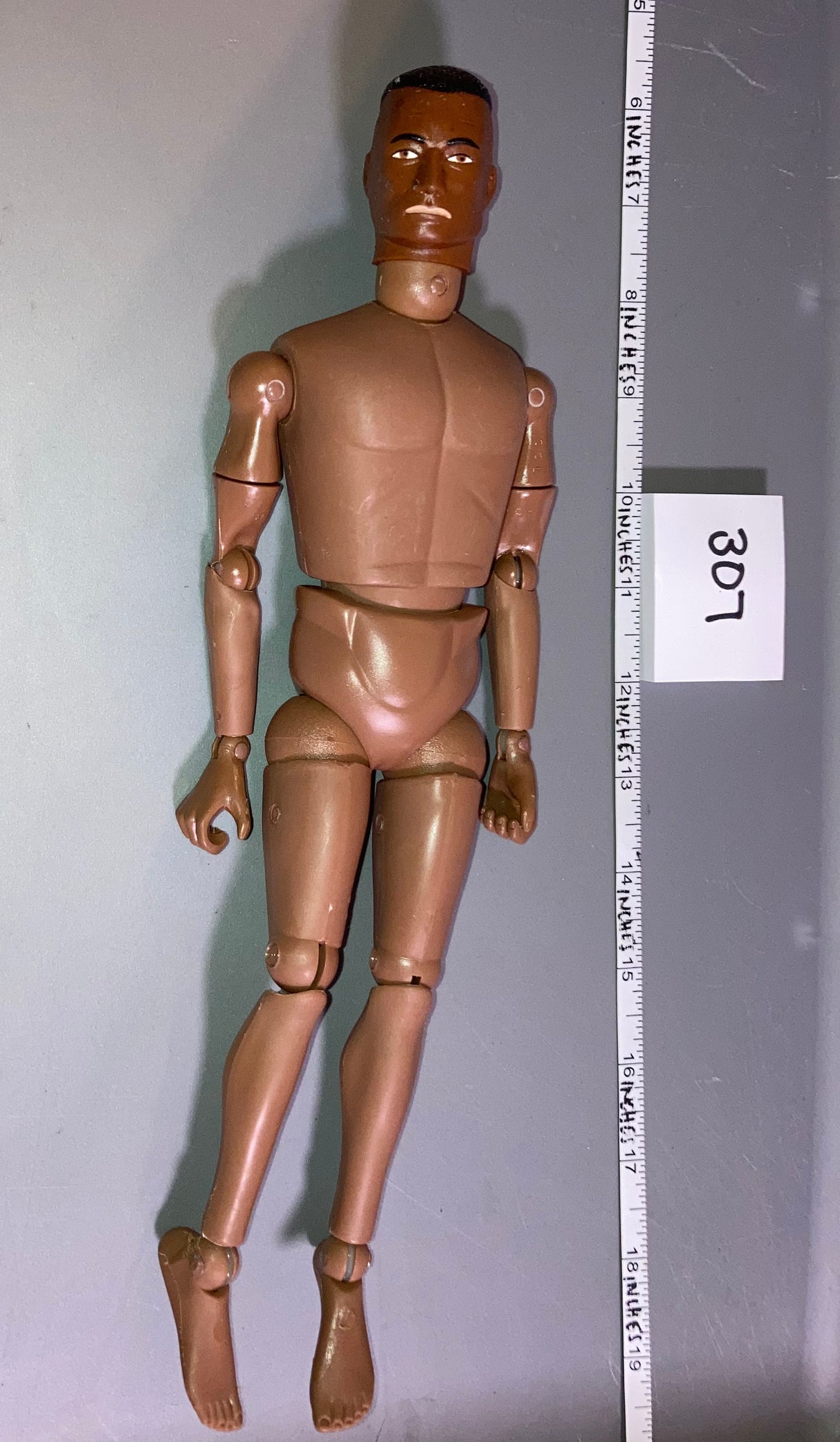 1/6 Scale Nude Vintage Remake Elite Brigade Figure - African American Black