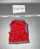 1/6 Scale Modern Era Crash Crew Firefighter Vest - Navy