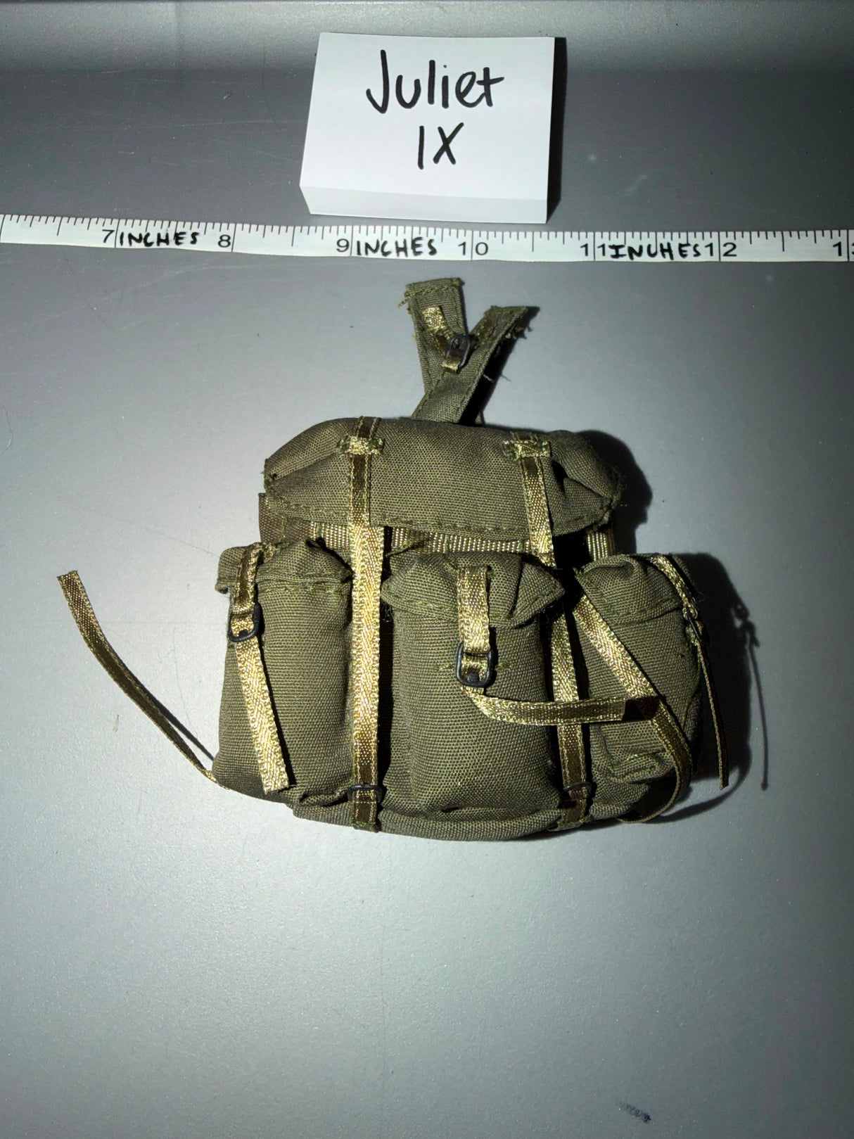 1/6 Scale Vietnam US Three Pocket RuckSack Backpack
