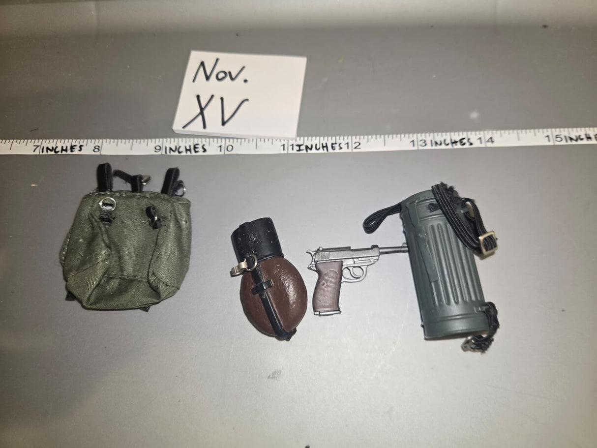 1/6 Scale WWII German Field Gear Lot