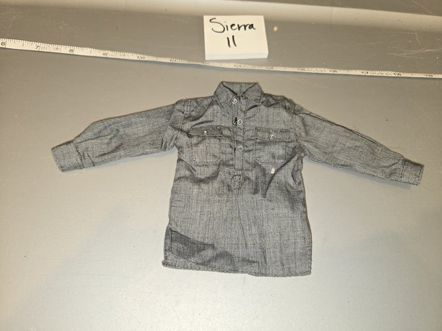 1/6 Scale WWII German Grey Work Shirt - Sierra II