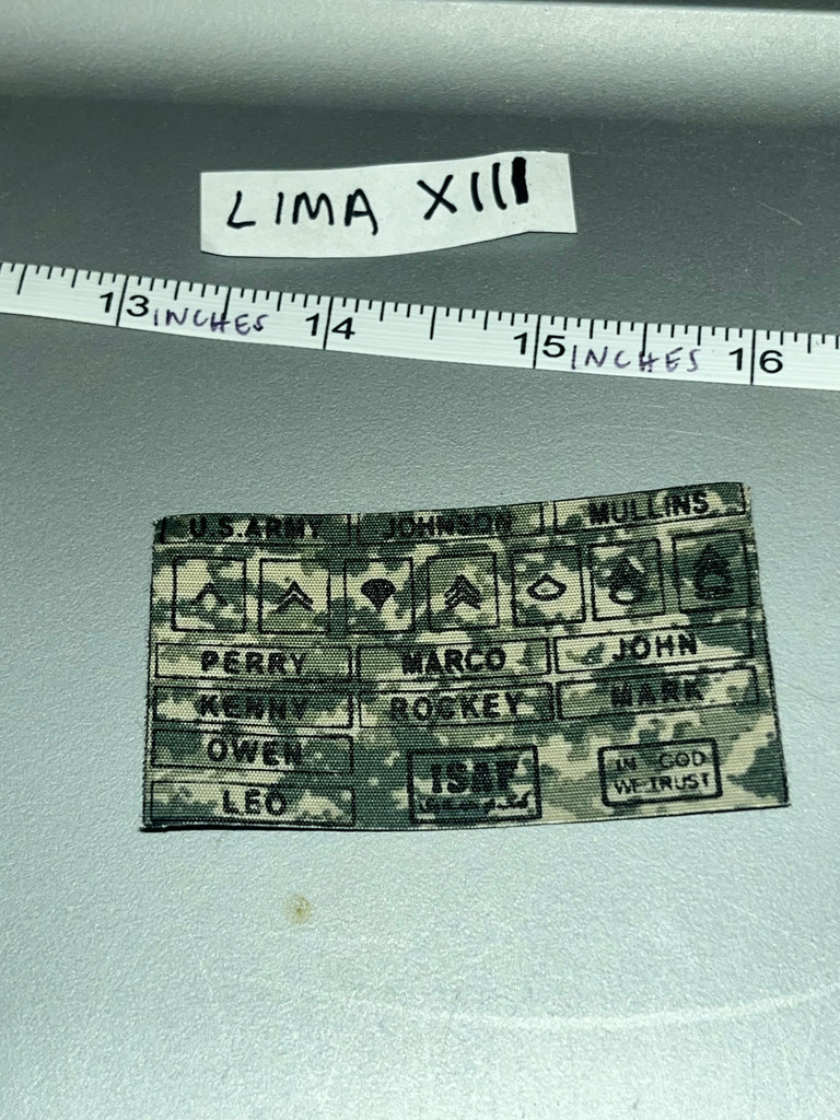 1/6 Scale Modern ACU Patch Lot