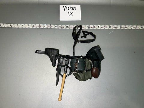 1/6 Scale WWII German Field Gear Lot