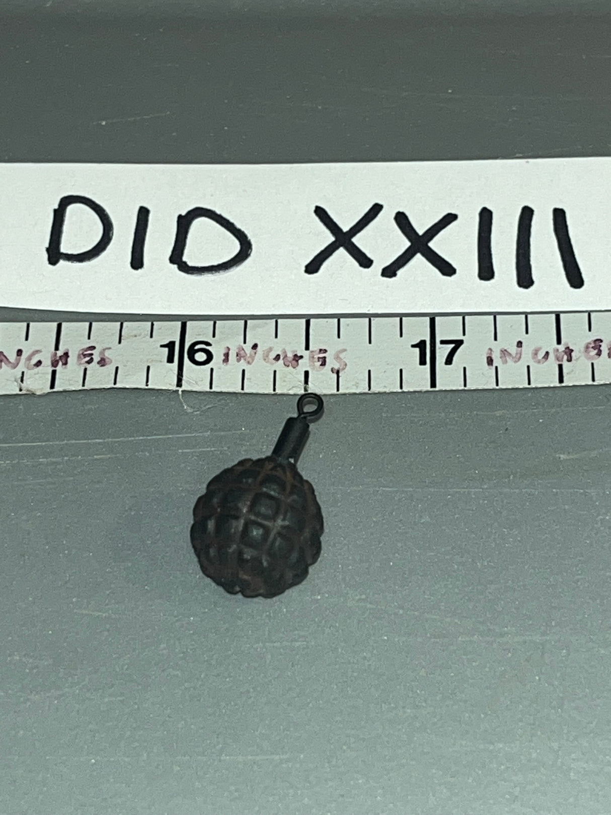 1/6 Scale World War One German Grenade Metal - DID MG08 Gunner 11015