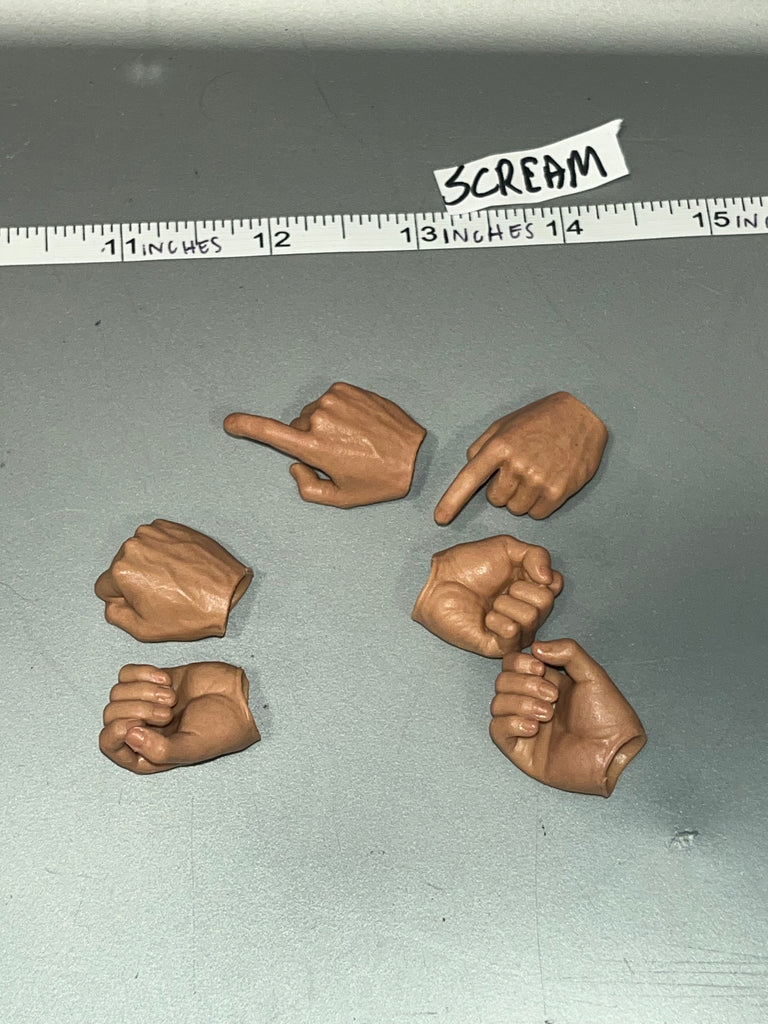 1/6 Scale Nude Figure Hand Lot