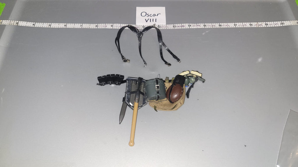 1/6 Scale WWII German Field Gear Lot
