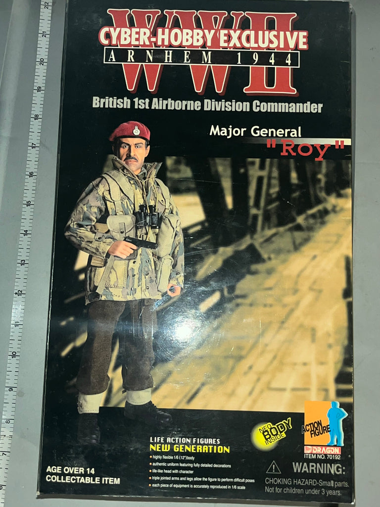 1/6 Scale WWII British Cyber Hobby Paratrooper Major General Roy