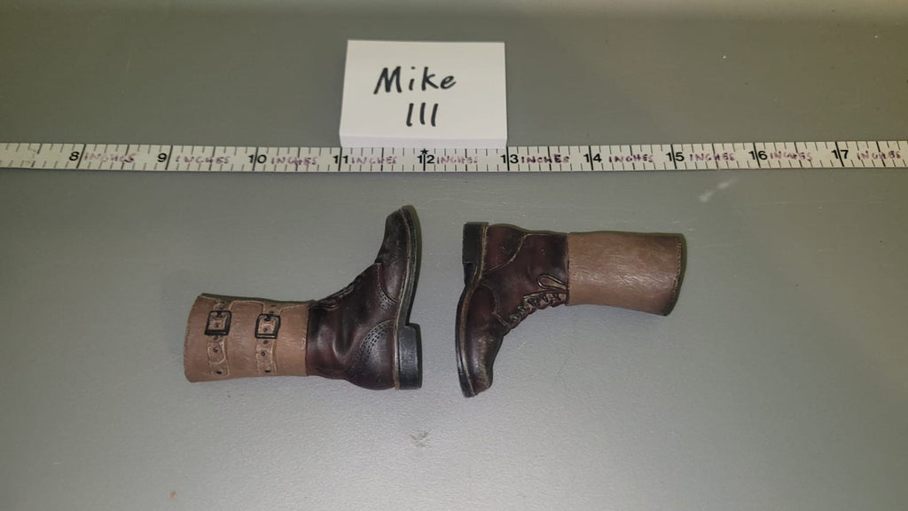 1/6 Scale WWII US Buckle Top Boots