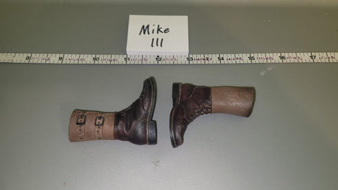 1/6 Scale WWII US Buckle Top Boots