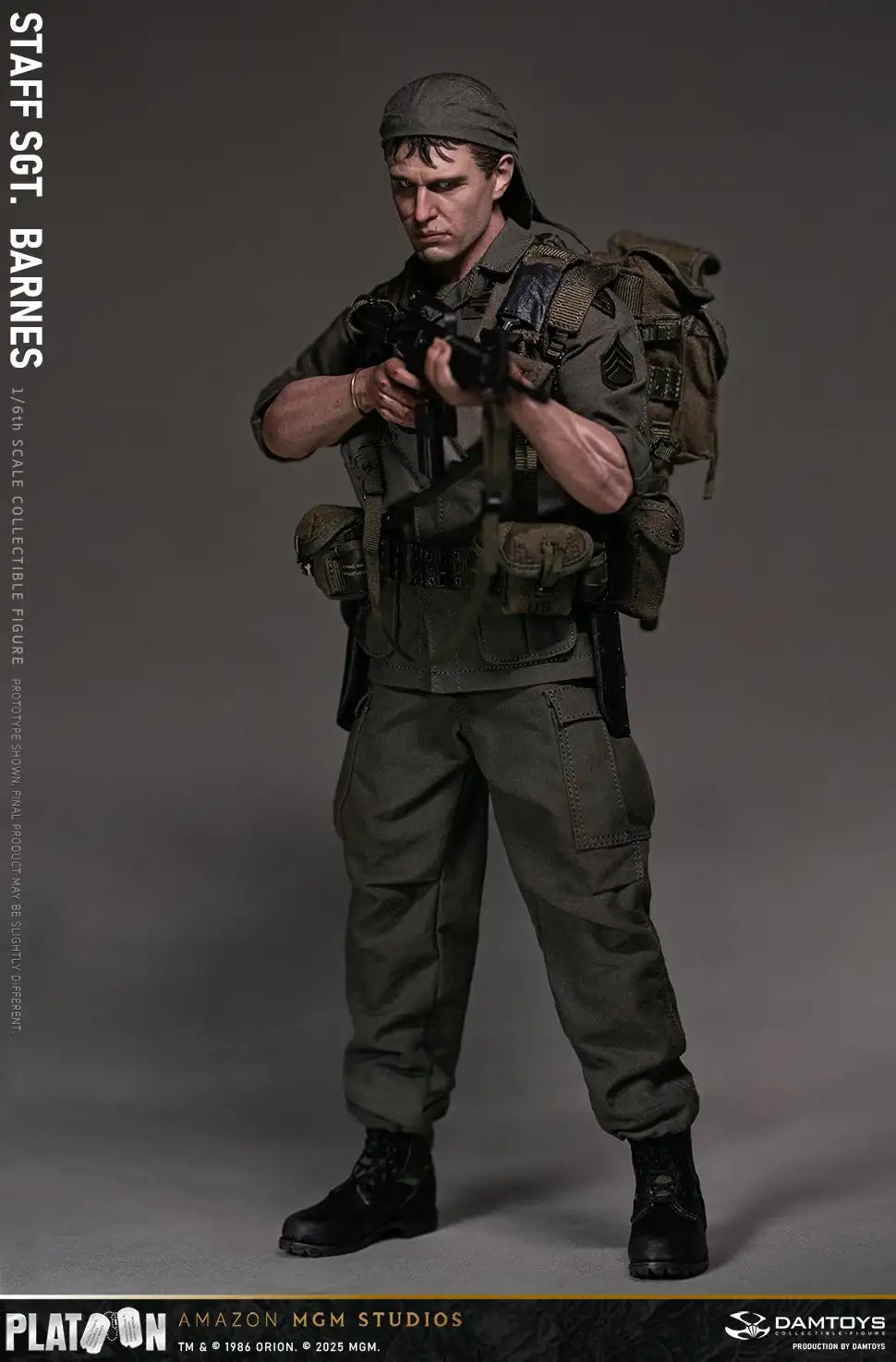*Preorder* 1/6 Field Platoon Vietnam War U.S. Army Sergeant Barnes DMS045 - DAMTOYS – (Copy)
