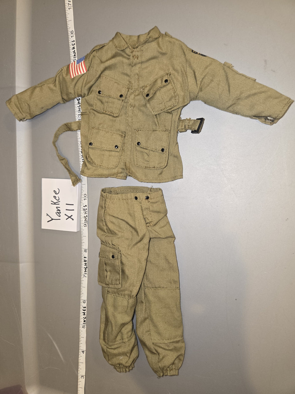 1:6 Scale WWII US Paratrooper Uniform