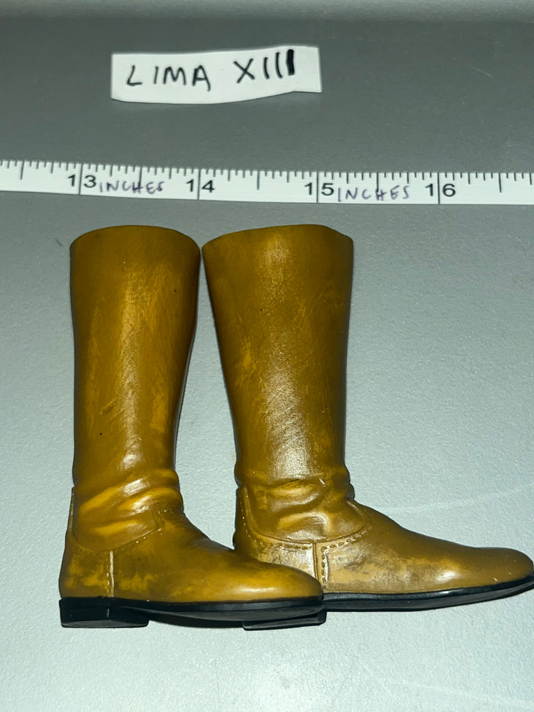 1/6 Scale Revolutionary War Napoleonic Western Boots