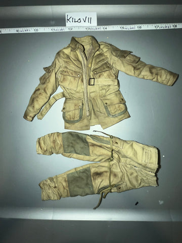 1:6 Scale WWII US Paratrooper Uniform - Weathered