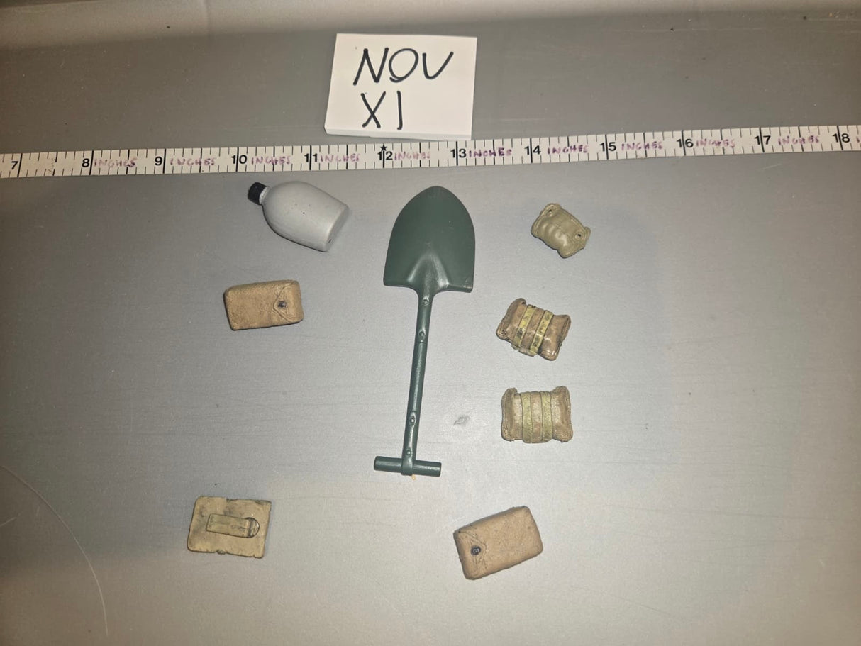 1/6 Scale WWII US Web Gear Lot