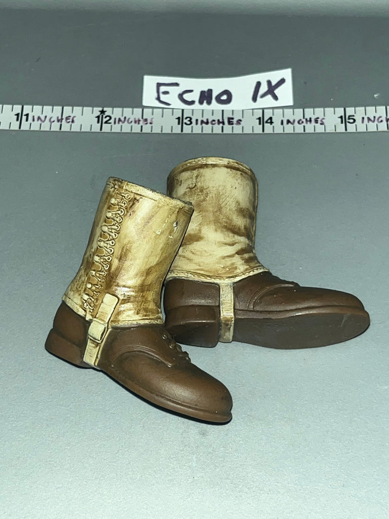 1/6 Scale WWII US Boondocker Boots and Leggings