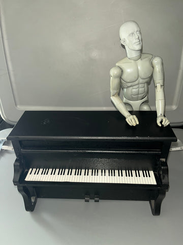 1/6 Scale Piano  - Diorama Item