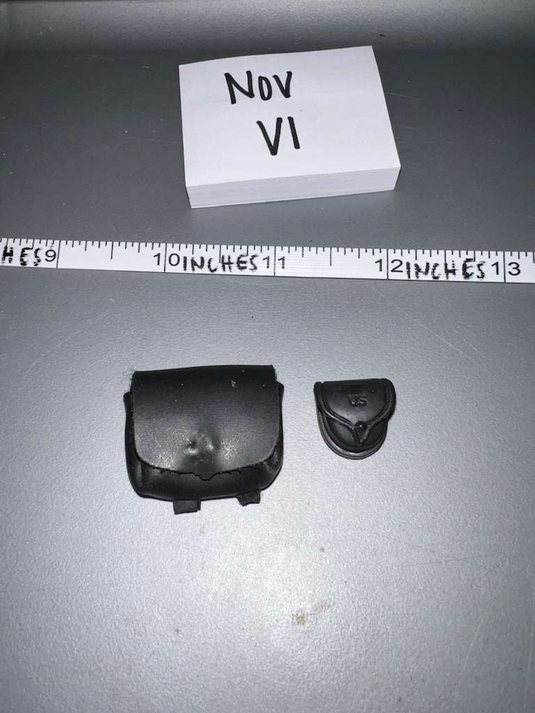 1/6 Scale Western Era Civil War Cartridge Pouch Lot