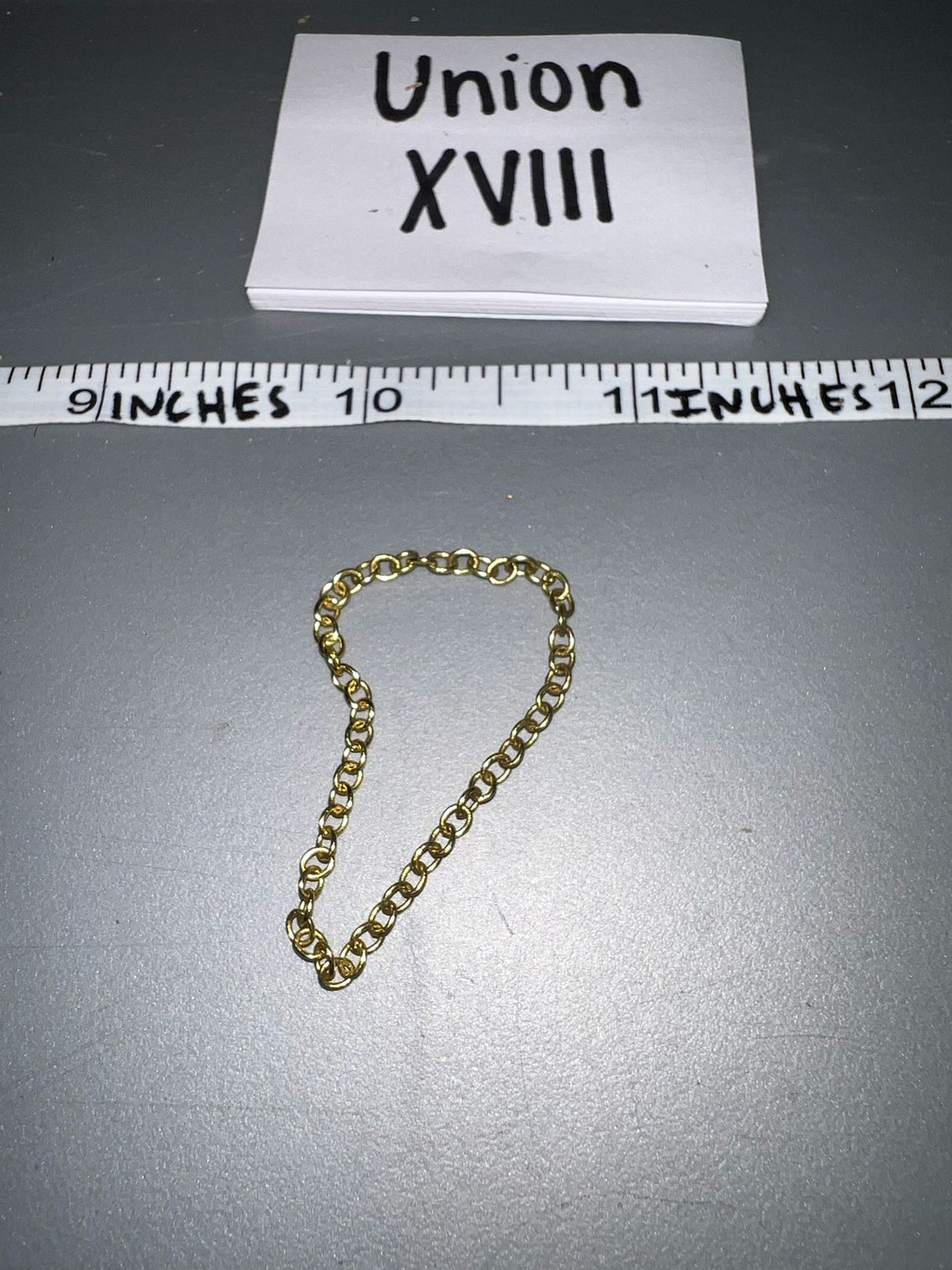 1/6 Scale Modern Era Civilian Gold Chain Necklace  - DAM Gangsters Kingdom