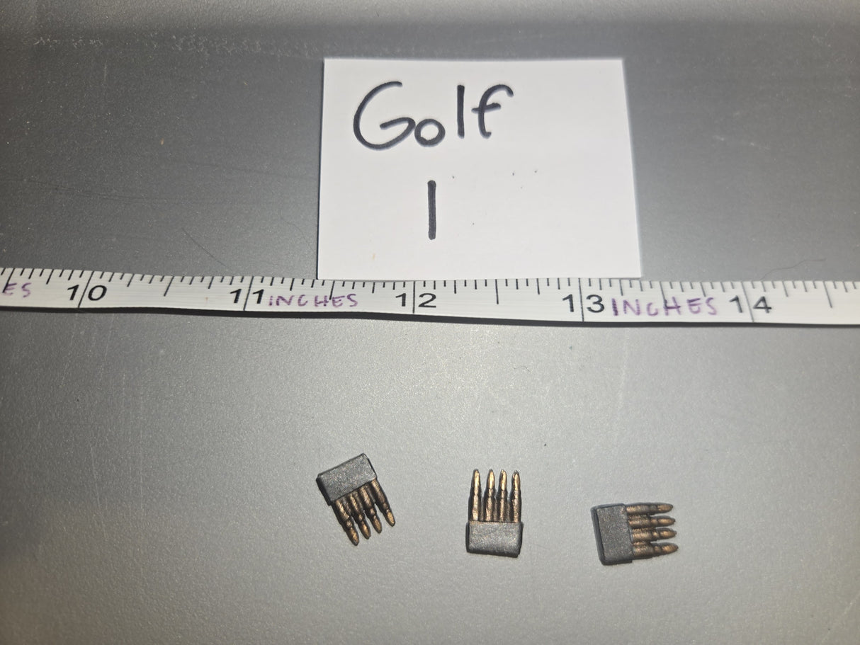 1:6 WWII US M1 Magazine Ammunition Lot