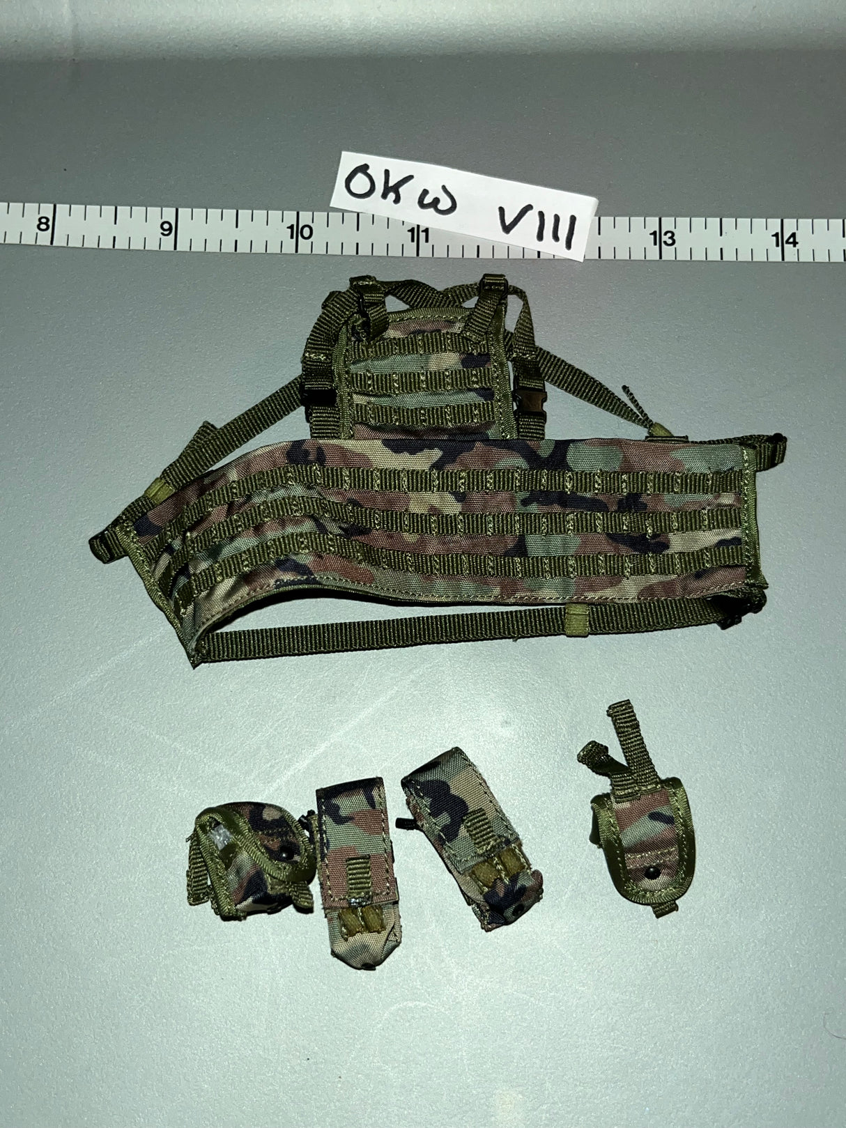 1:6 Scale Modern Era Woodland Chest Rig - DAM 75th Ranger