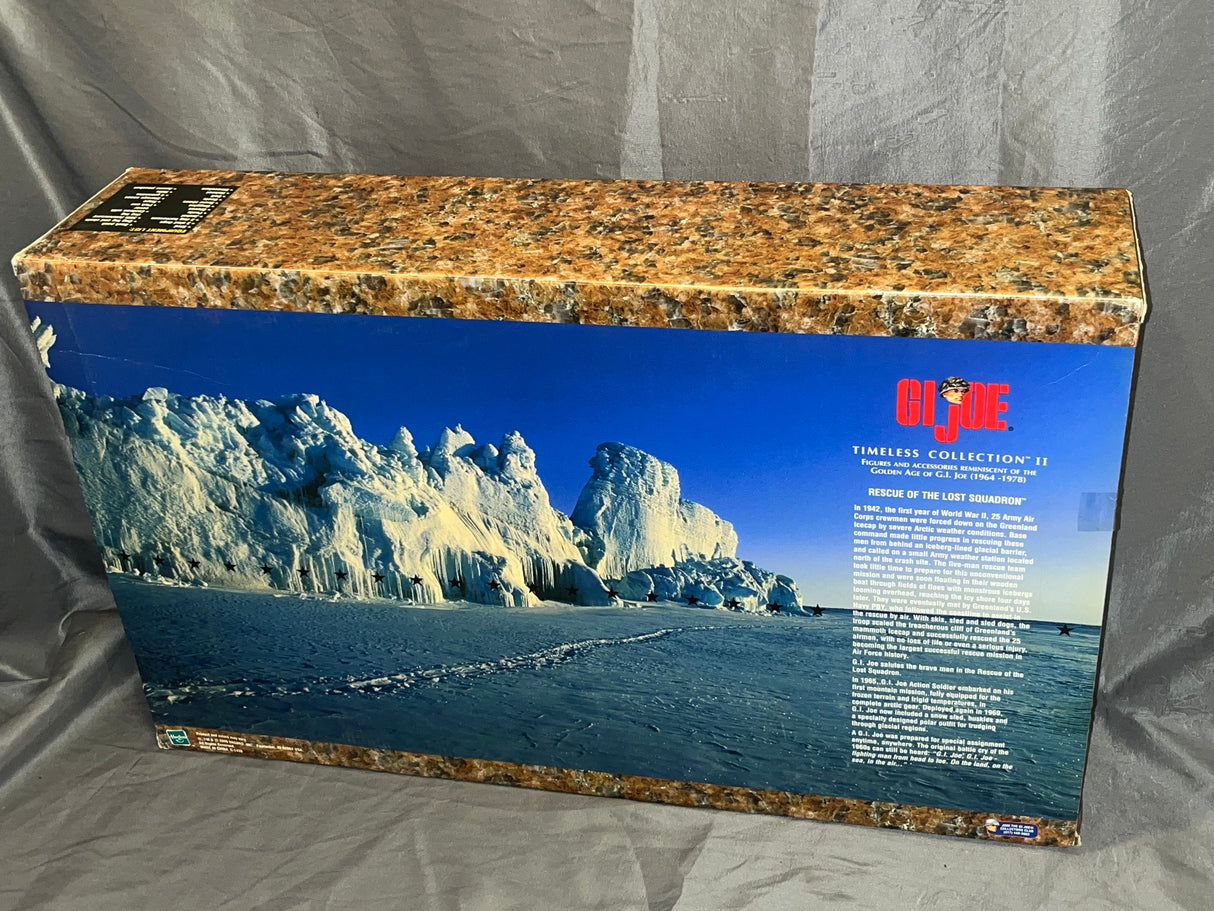 1/6 Scale Vintage Remake GI Joe Rescue of the Lost Squadron Dog Sled - NIB Hasbro - African American