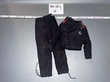 1/6 Scale WWII German Panzer Black Tanker Uniform