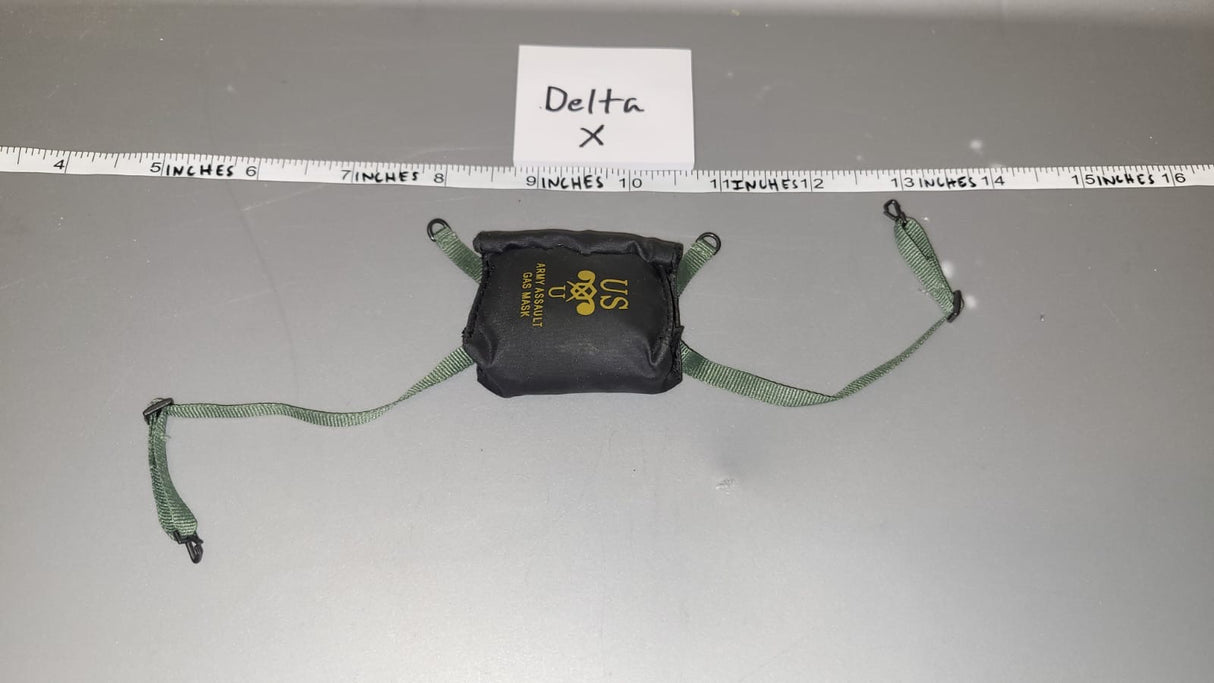 1/6 Scale WWII US Cloth Gas Mask Bag