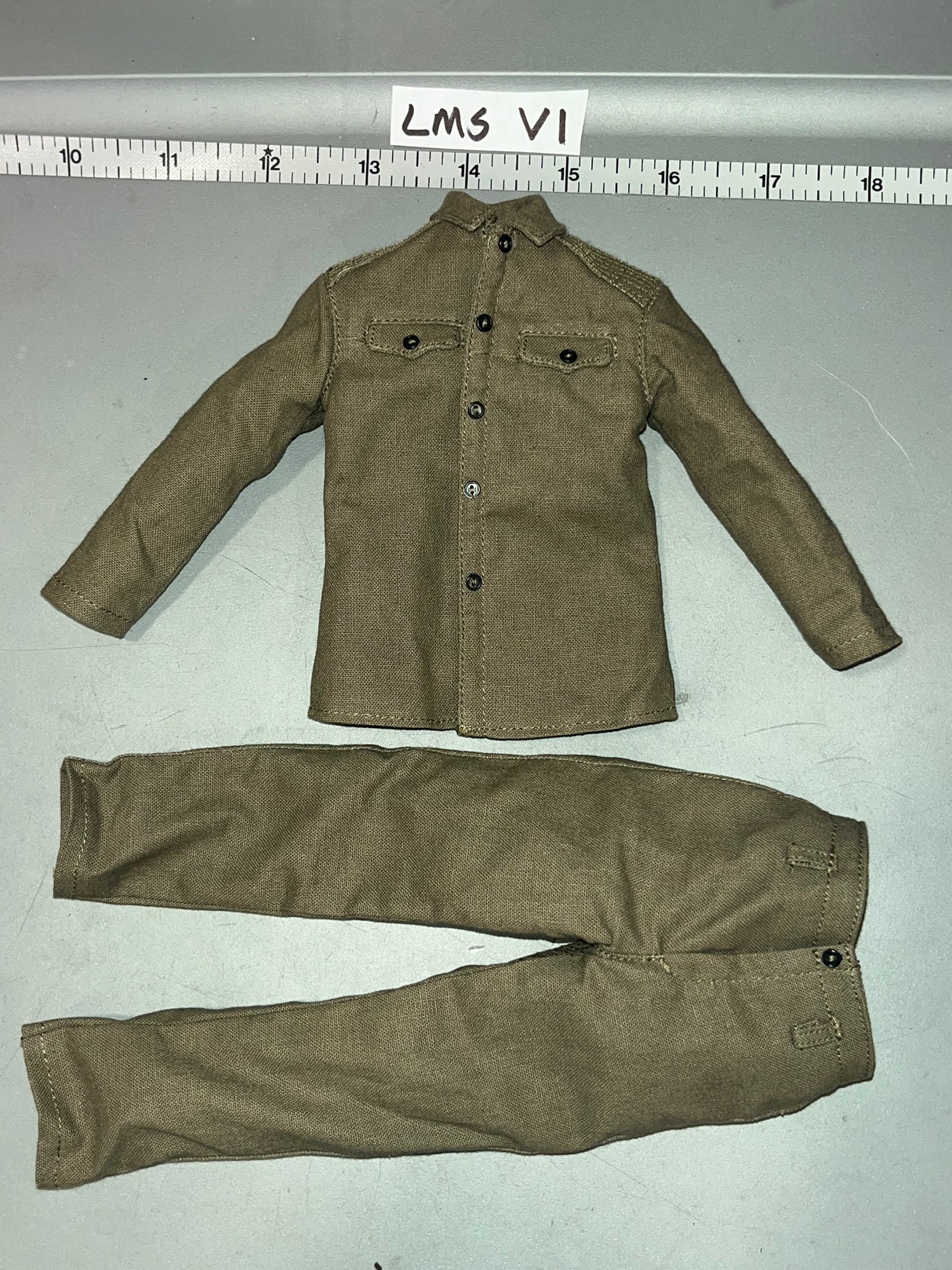 1:6 Korean War Chicom PLA Chinese Uniform - Vietnam NVA - Flagset