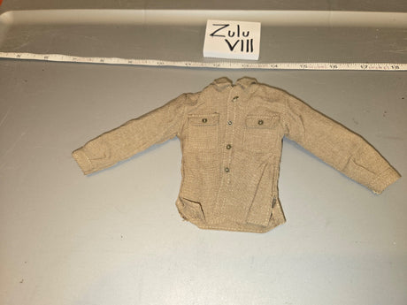 1/6 Scale WWII US Khaki Field Shirt - Zulu VIII