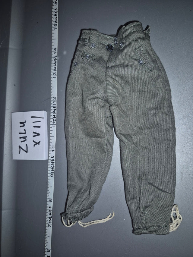 1/6 Scale WWII German Field Grey Trousers - Zulu XVII