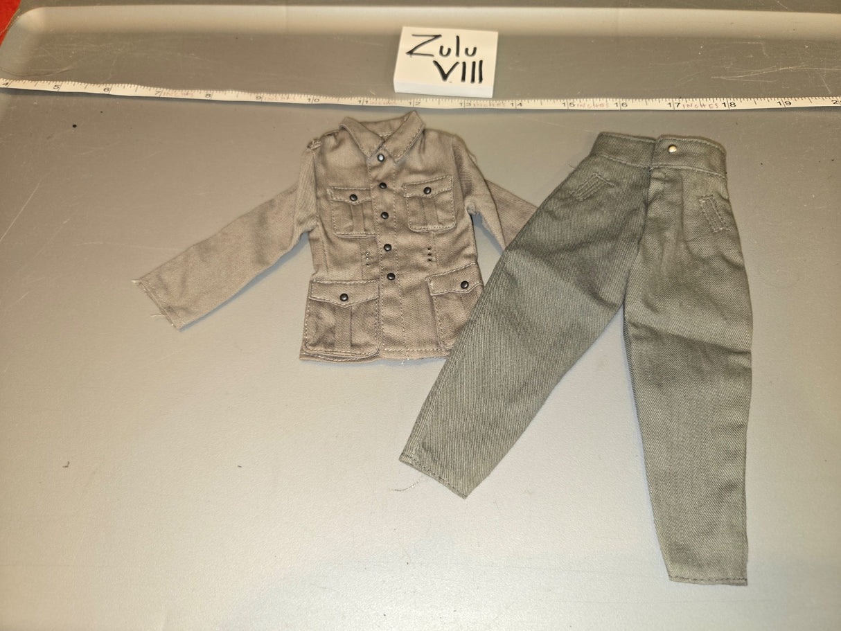 1/6 Scale WWII German Field Uniform Set - Zulu VIII