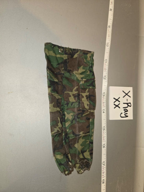 1/6 Scale Modern Era US Woodland Camouflage BDU Pants - X-Ray XX