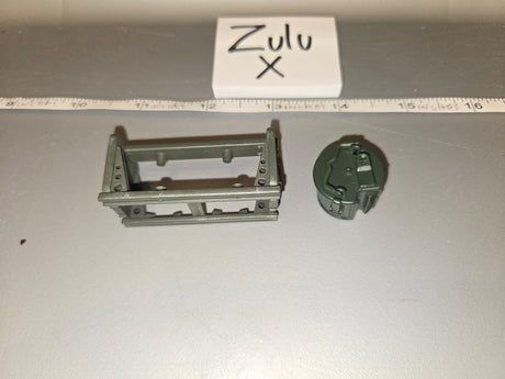 1/6 Scale WWII German Machine Gun Ammunition Box and Drum - Zulu X