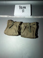 1/6 Scale WWII US Army Double Ammunition Pouch Set
