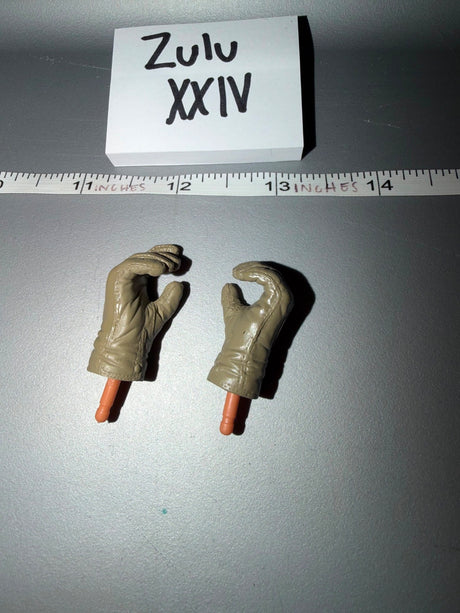 1/6 Scale WWII US Army Gloved Hands