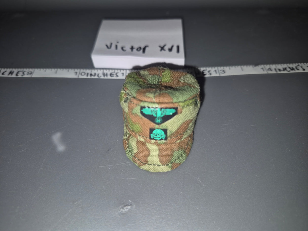 1/6 Scale WWII German Waffen Camouflage Field Cap
