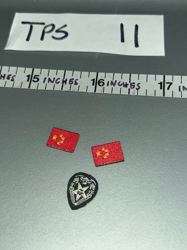 1/6 Scale Modern Era Chinese Patches  - Flagset