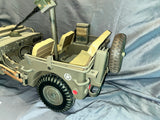1/6 Scale WWII US Jeep - Ultimate Soldier - Weathered