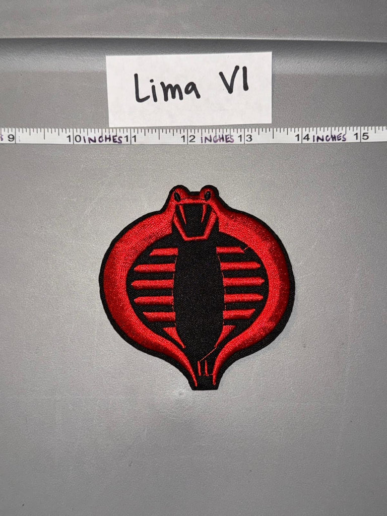 1/1 Size Modern Era GI Joe Cobra Patch