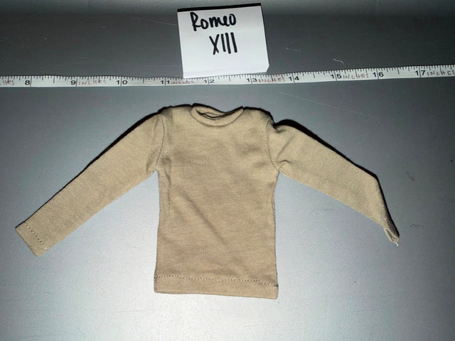 1/6 Scale Modern Era US Army Tan Long Sleeve Undershirt
