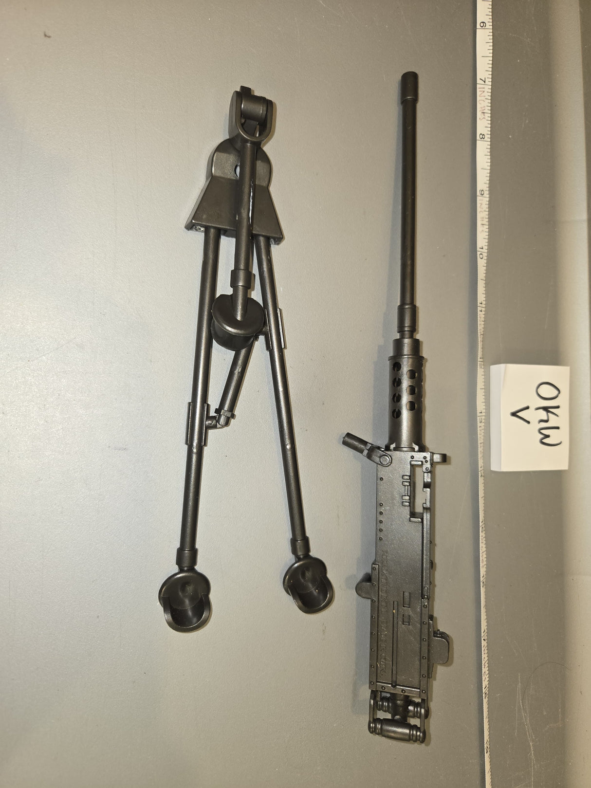1:6 WWII US .50 Caliber Machine Gun and Tripod Set