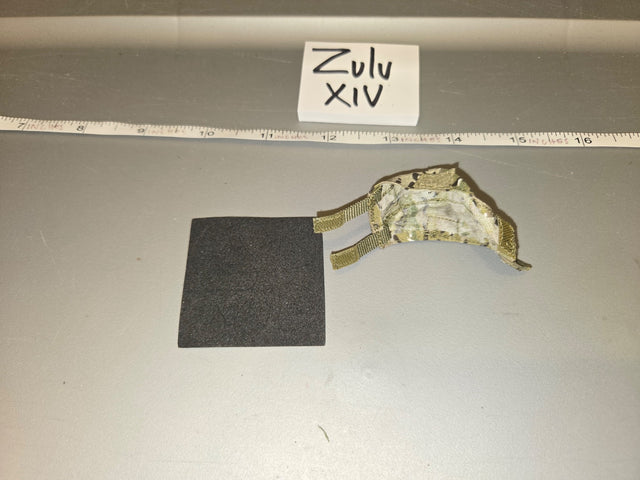 1/6 Scale Modern Era Multicam Helmet Cover with Foam Pad - Zulu XIV