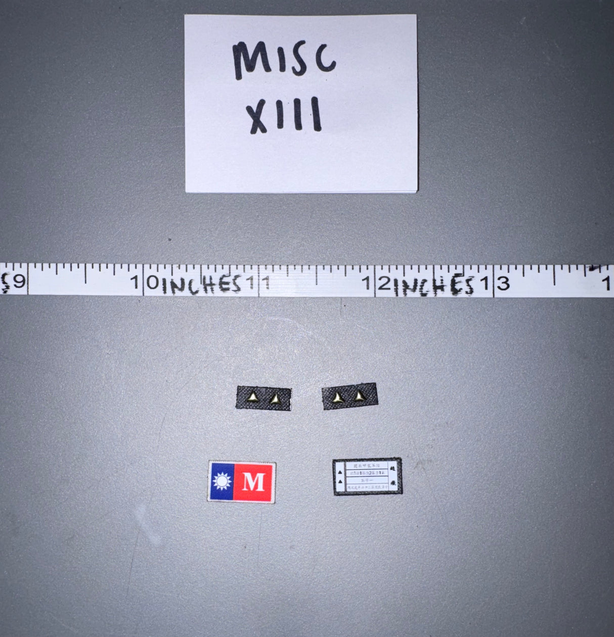 1/6 Scale WWII Chinese Insignia - BGM