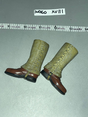 1/6 Scale WWII US Boondocker Boots and Leggings