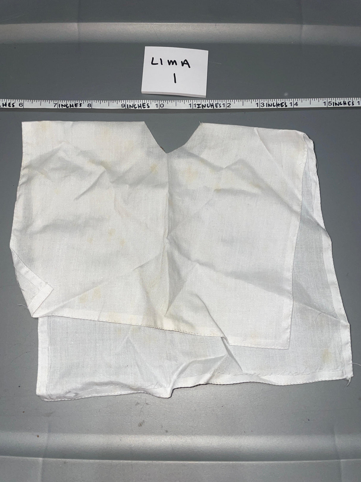 1:6 Scale WWII German Snow Camouflage Sheet