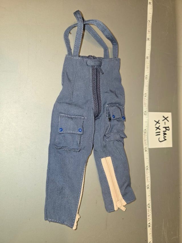 1/6 Scale WWII US Cargo Pants with Suspenders - X-Ray XXII