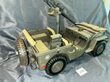 1/6 Scale WWII US Jeep - Ultimate Soldier - Weathered