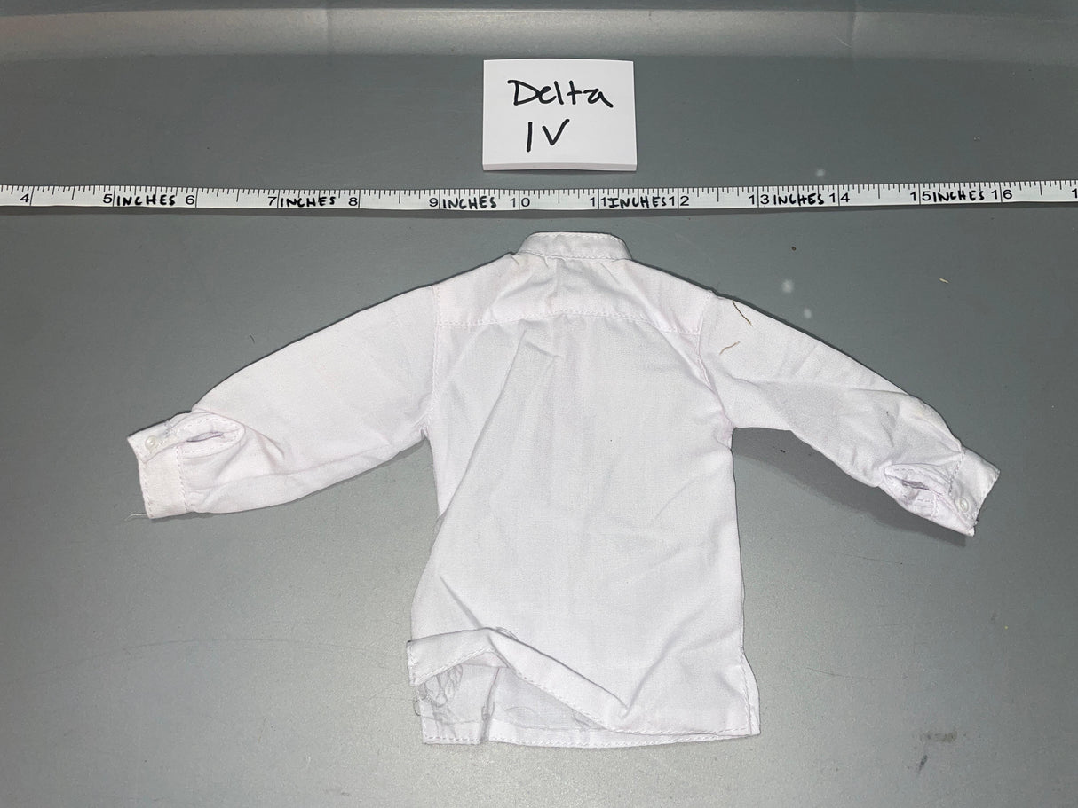 1/6 Scale WWII German White Work Shirt