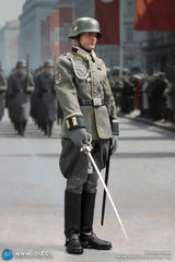 1/6 Scale WWII German Cavalry Standard Bearer Dress Uniform Figure - NIB DID D80193
