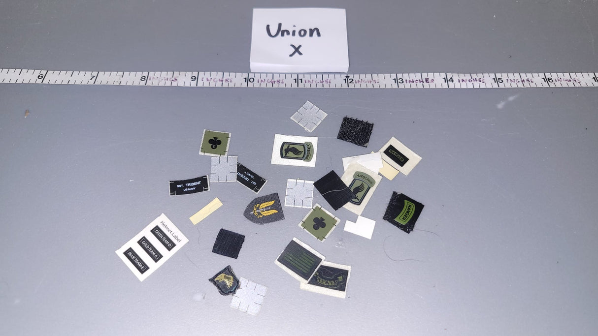 1/6 Scale Modern Patch Lot